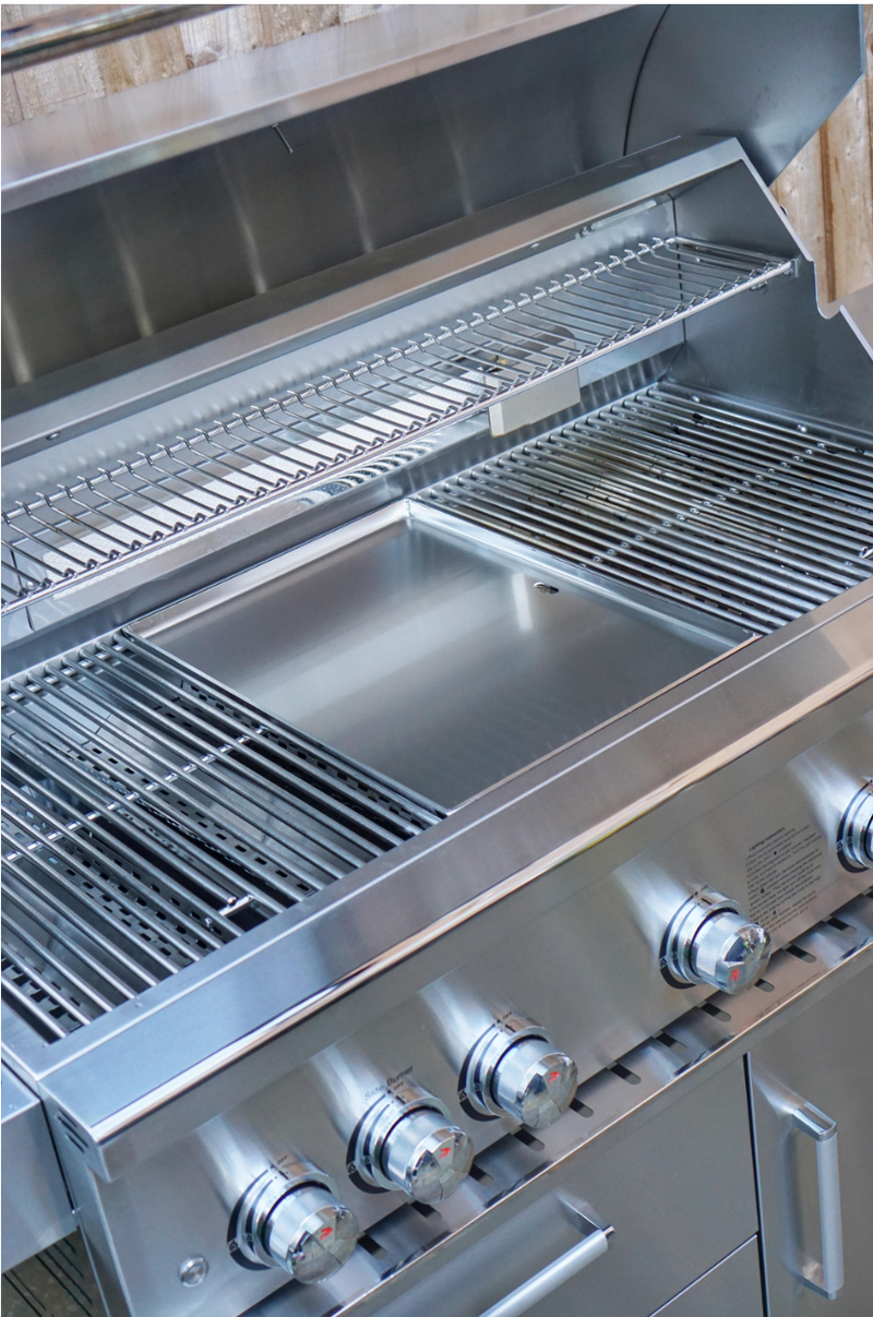 Whistler Cirencester 6 stainless steel griddle plate