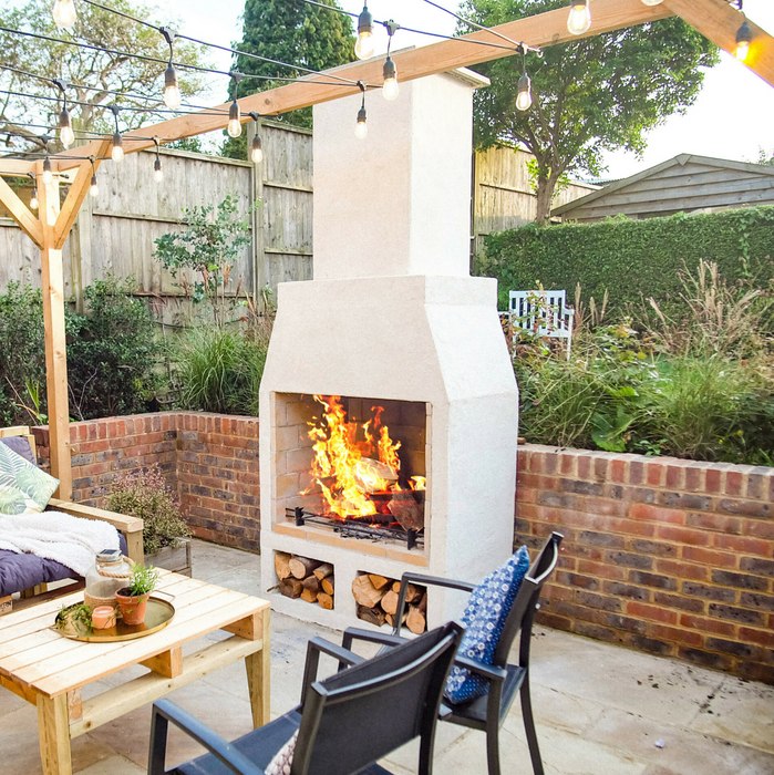 Volcanic Garden Fireplace barbecue – medium model
