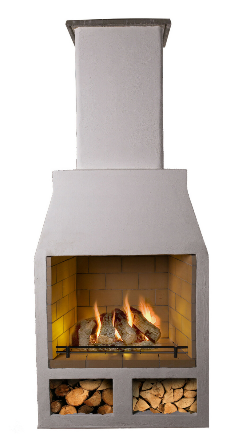 Schiedel Volcanic Garden Fireplace Barbecue 950