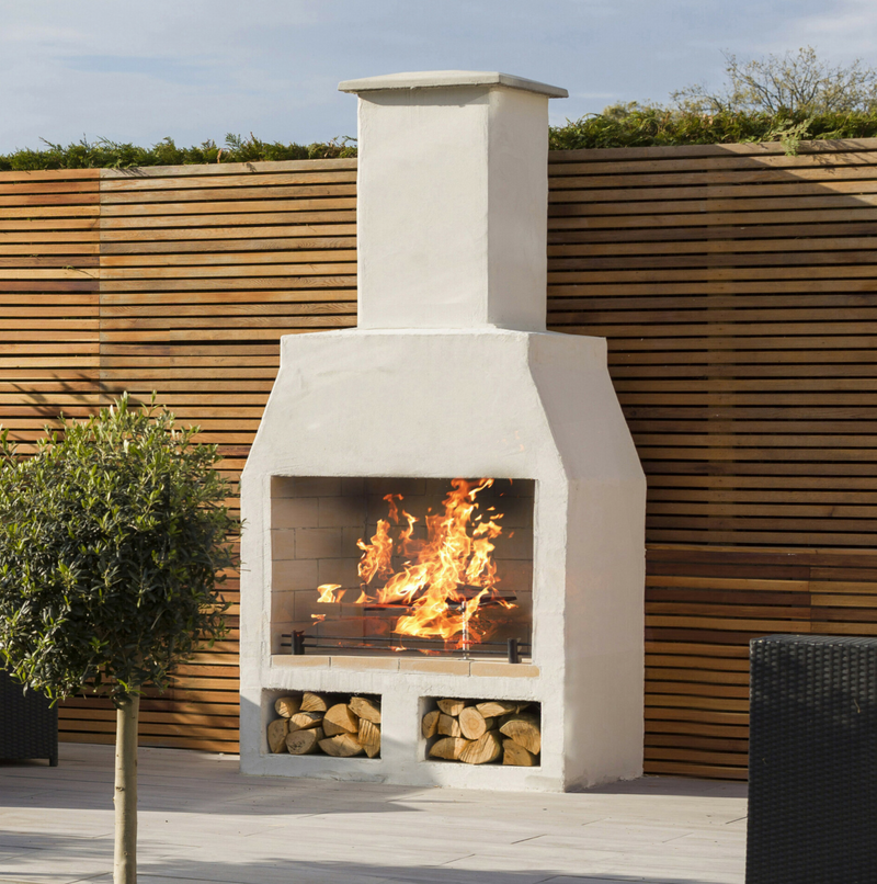 Schiedel Volcanic Garden Fireplace Barbecue Large 1200