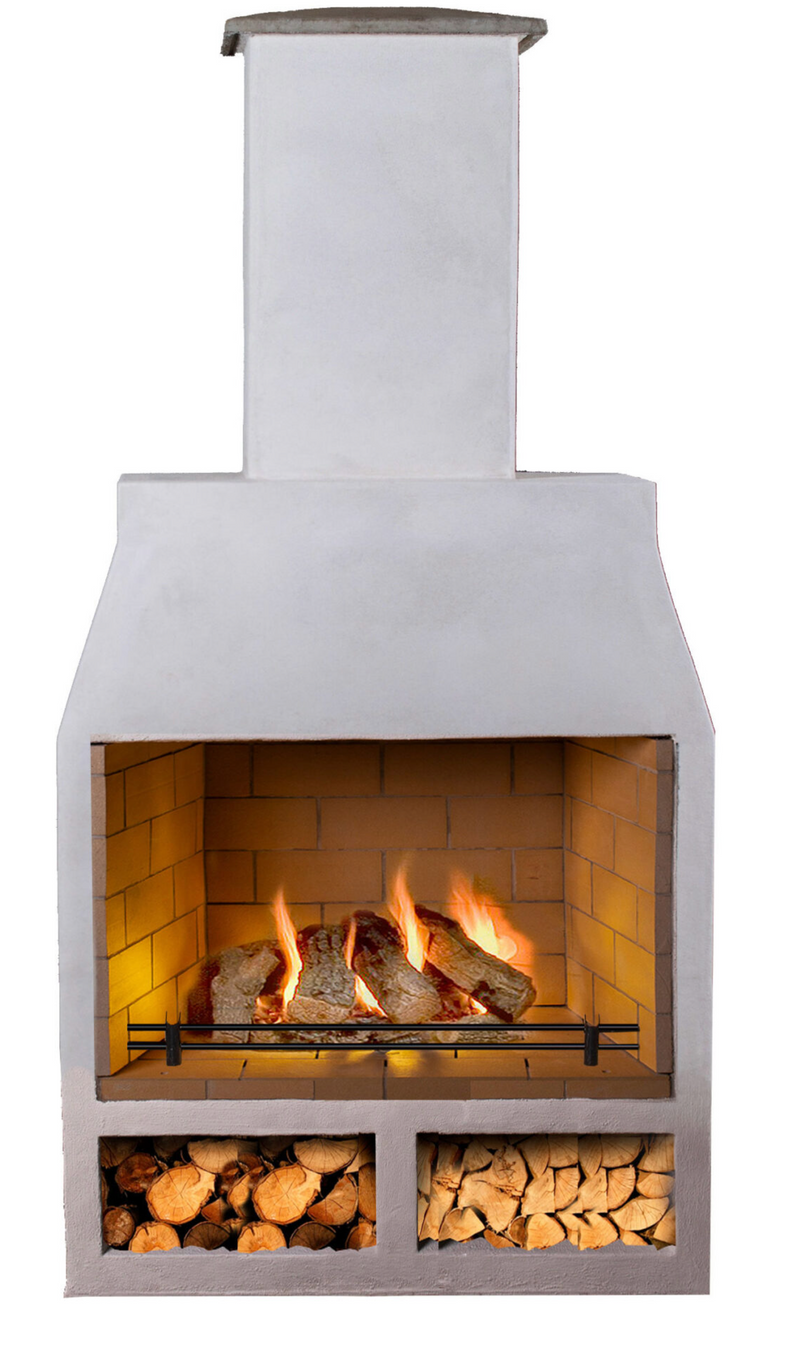 Schiedel Volcanic Garden Fireplace Barbecue Large 1200