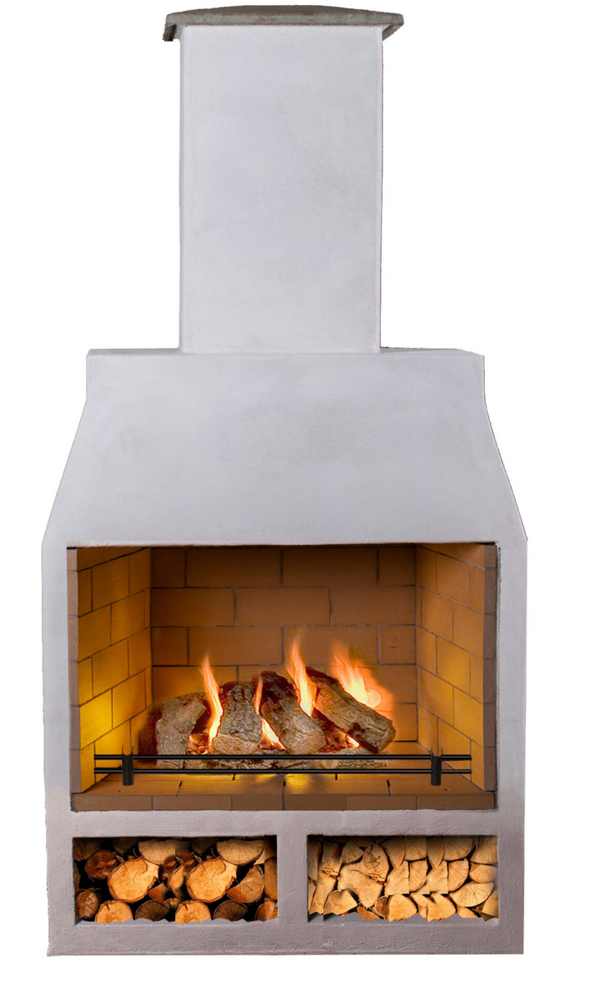 Volcanic Garden Fireplace barbecue – large model