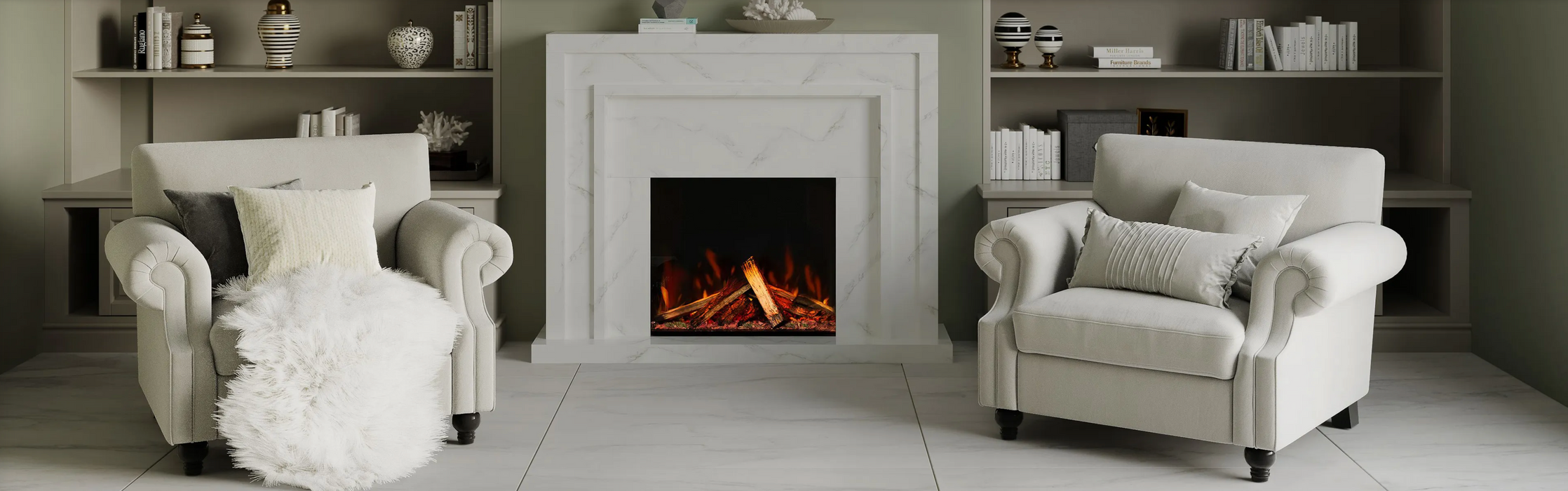 Bespoke Fireplaces Zenith 700 S Marble Suite