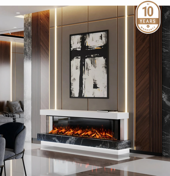 Bespoke Fireplaces Lazio 2500 X Marble Suite