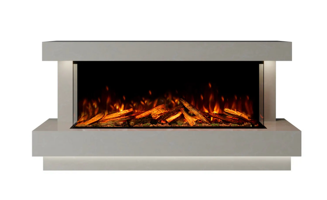 Bespoke Fireplaces Lazio 2500 X Marble Suite