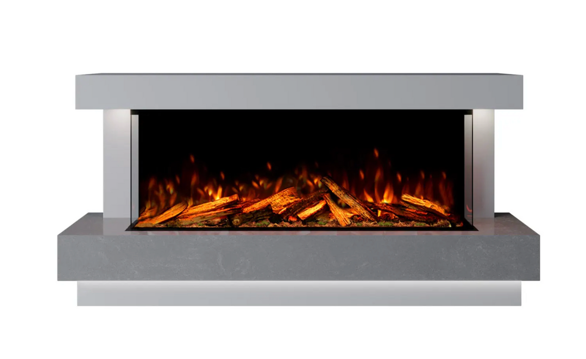 Bespoke Fireplaces Lazio 1250 X Marble Suite