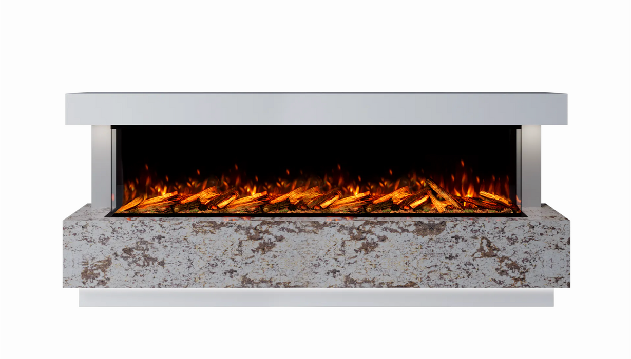 Bespoke Fireplaces Roma 2500 X Marble Suite