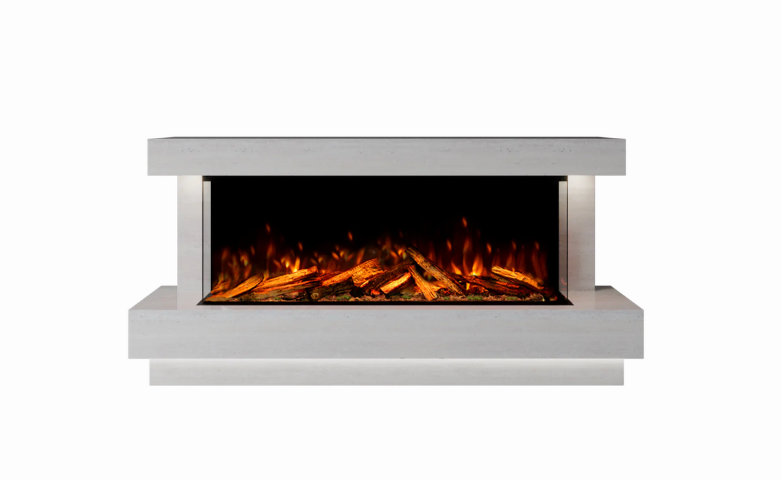 Bespoke Fireplaces Verona 1250 X Marble Suite