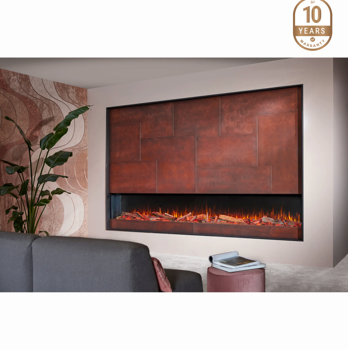 Bespoke Fireplace Panoramic X 3000 (2024 model) "The world's largest electric fire"