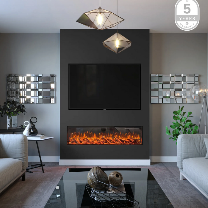 Bespoke Fireplace Panoramic 3DP 1500