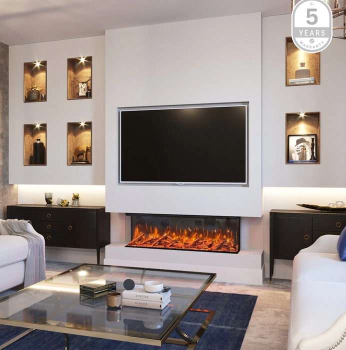 Bespoke Fireplace Panoramic 3DP 1250