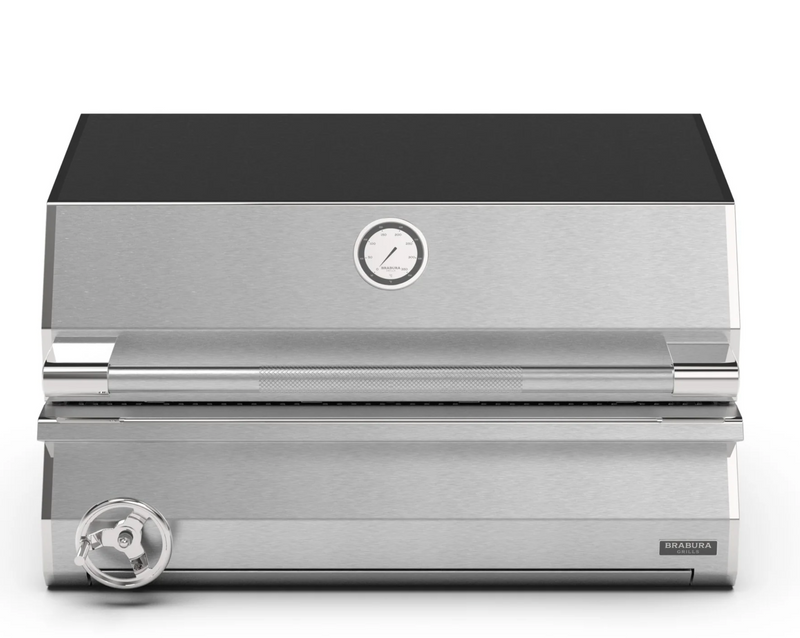 Grillandia Outdoor Kitchen Brabura Ember 800 Charcoal Barbecue and Weather Cove - 2.5M