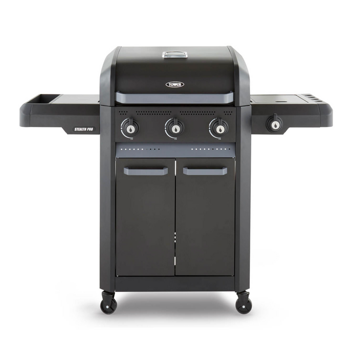 Stealth Pro Four Burner BBQ w/ Rotisserie