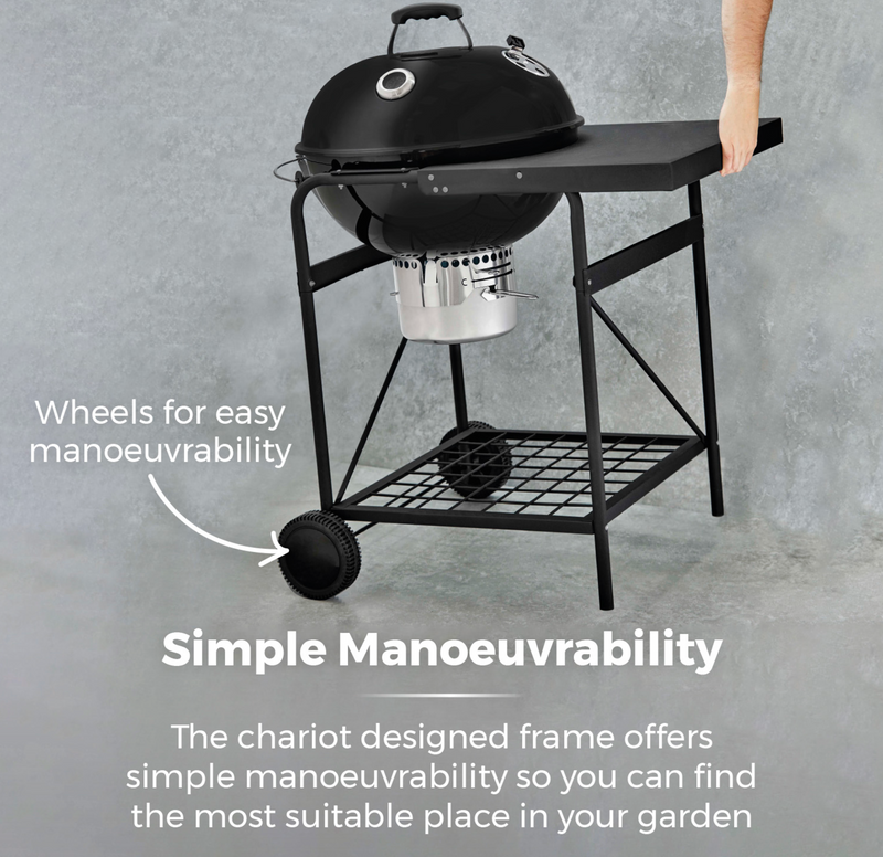 Kettle Grill with Side Table