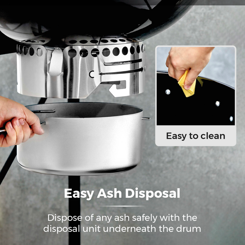 Kettle Grill with Side Table