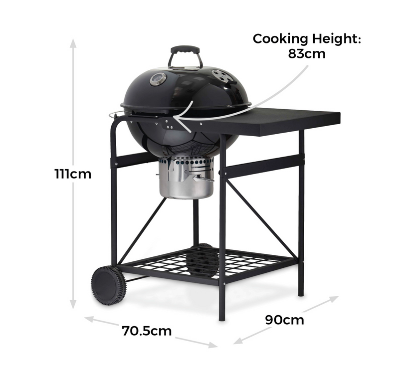 Kettle Grill with Side Table