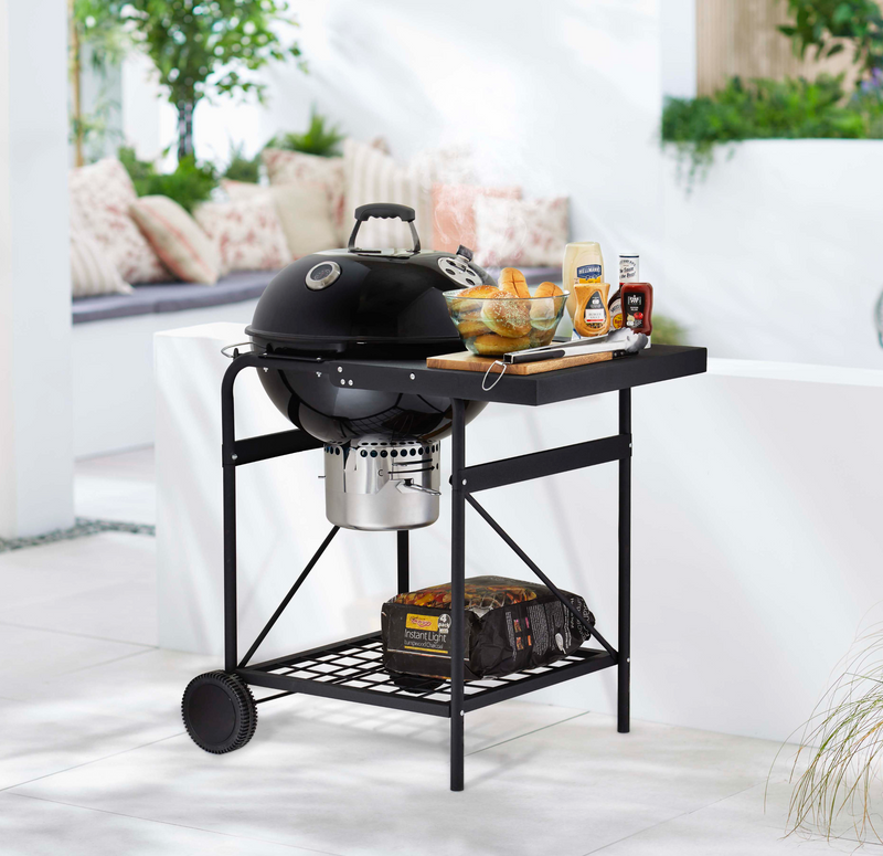Kettle Grill with Side Table