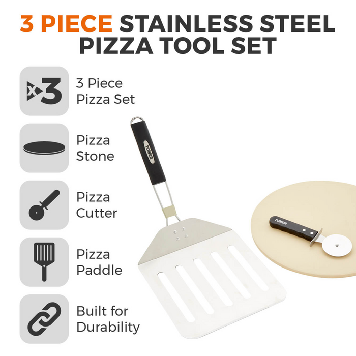 Pizza 3 Piece Tool Set
