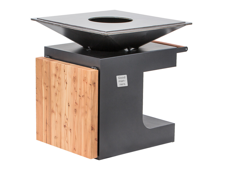 Luxury Bonton Pellet Grill - Easy to Fuel and Clean with WiFi Connection - Square