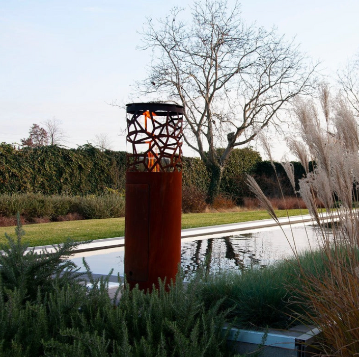 Core Corten Steel Pellet Patio Heater