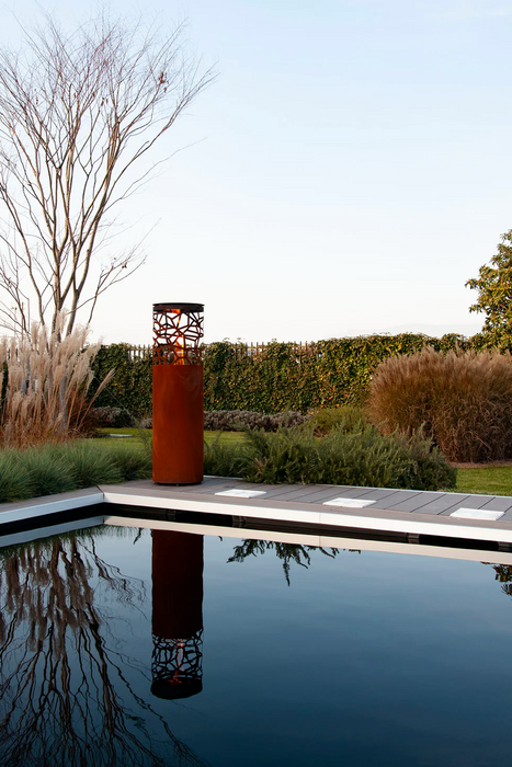 Core Corten Steel Pellet Patio Heater