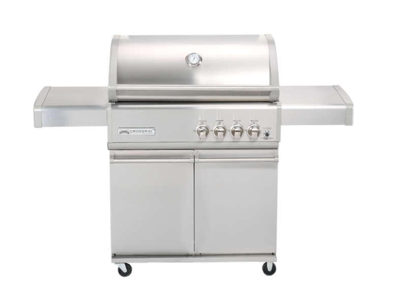 CROSSRAY 4 Burner Gas BBQ with Trolley