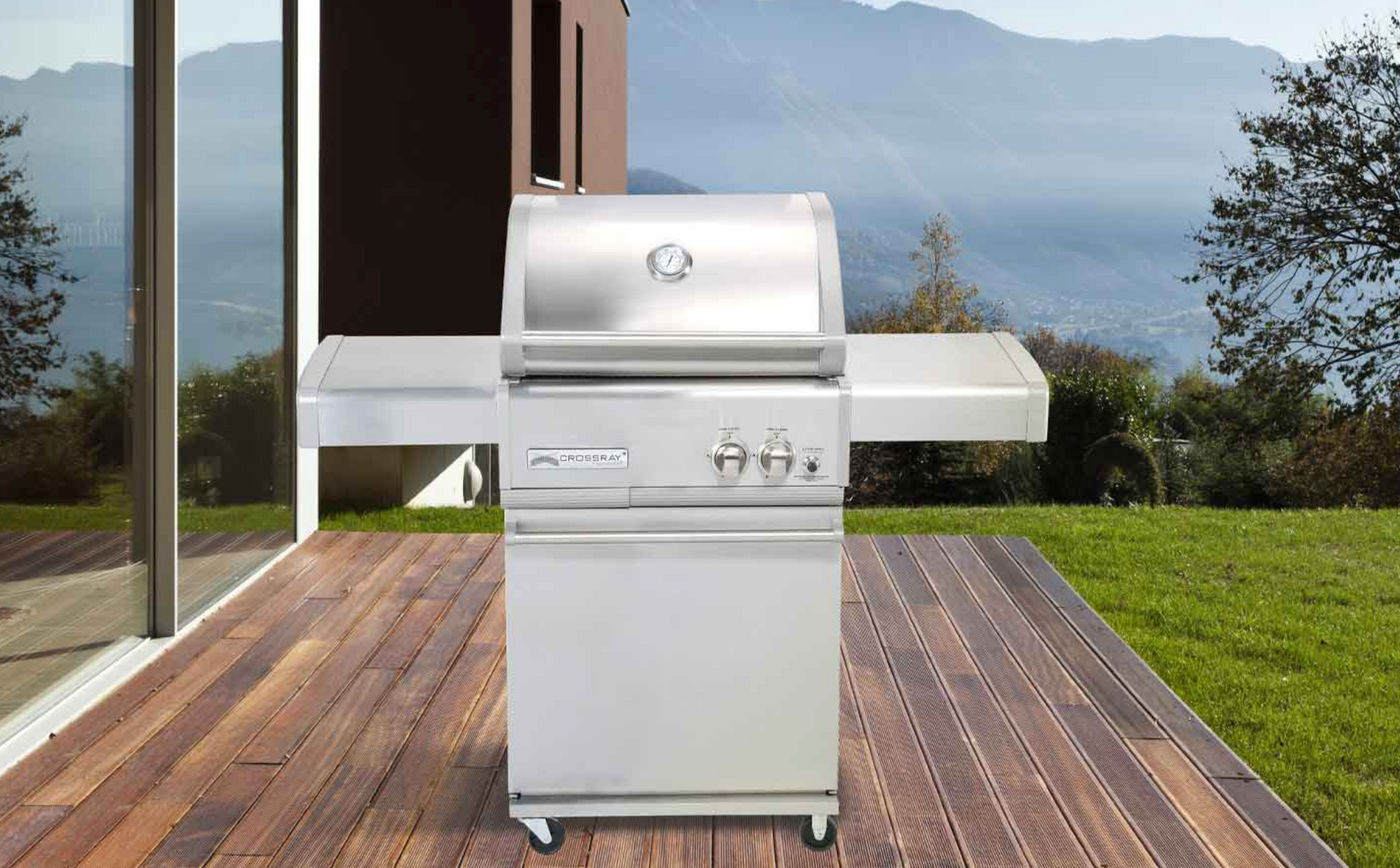 Crossray+ by Heatstrip C2 barbecue 2 burner