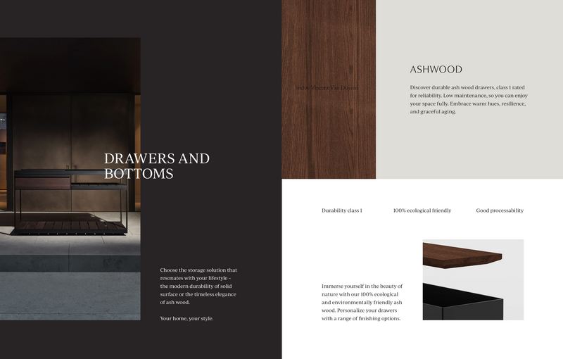 Shotō Vincent Van Duysen - Black Frame Stainless Steel with Black Finish Ash Wood + Extendable Platform + Teppanyaki 58