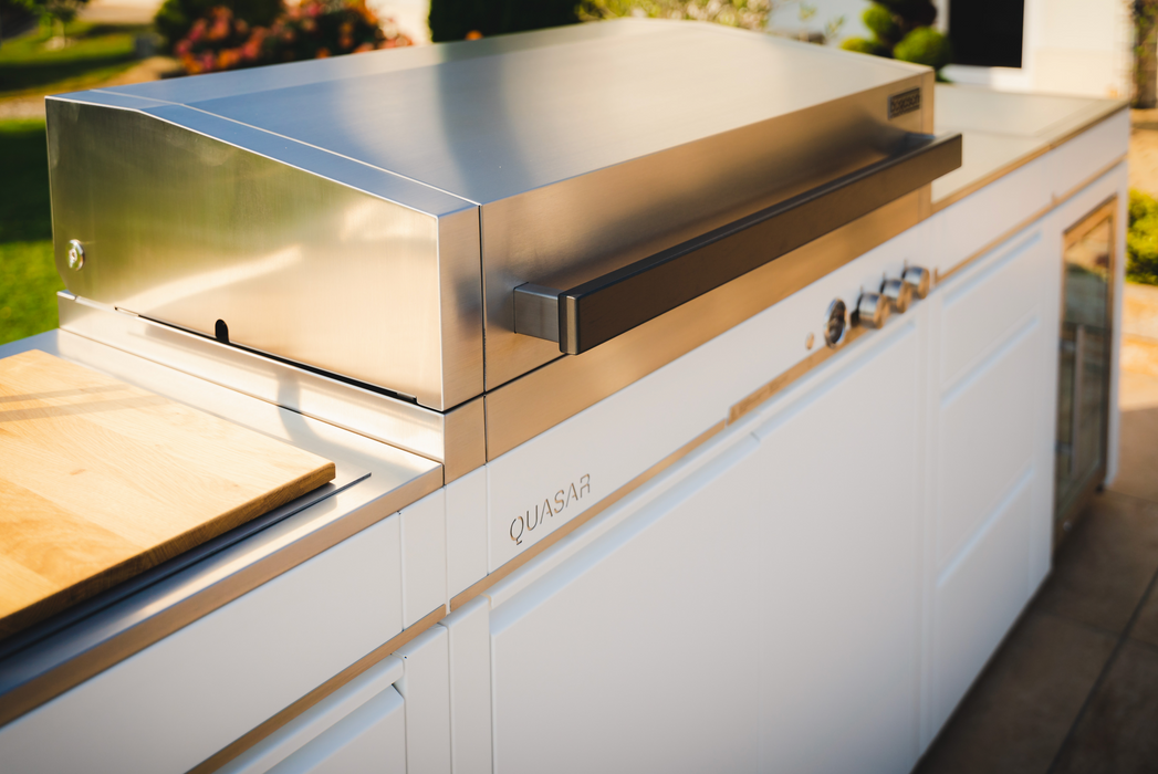 Bogason Quasar Outdoor kitchen & Electric Teppanyaki Grill - White