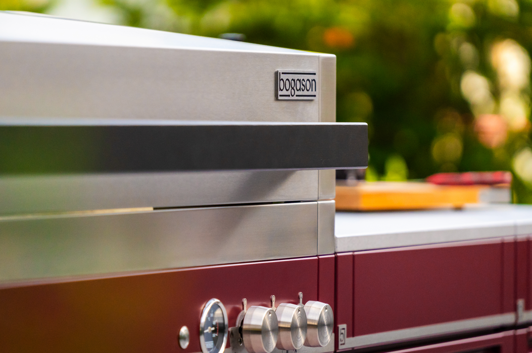 Bogason Quasar Outdoor kitchen - Wine Red