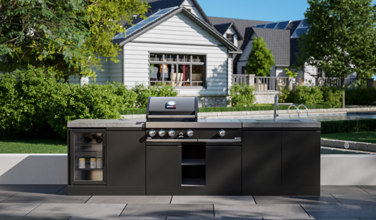 GrandPro Outdoor Kitchen 287 Series Maxim G3 & Side Burner Complete