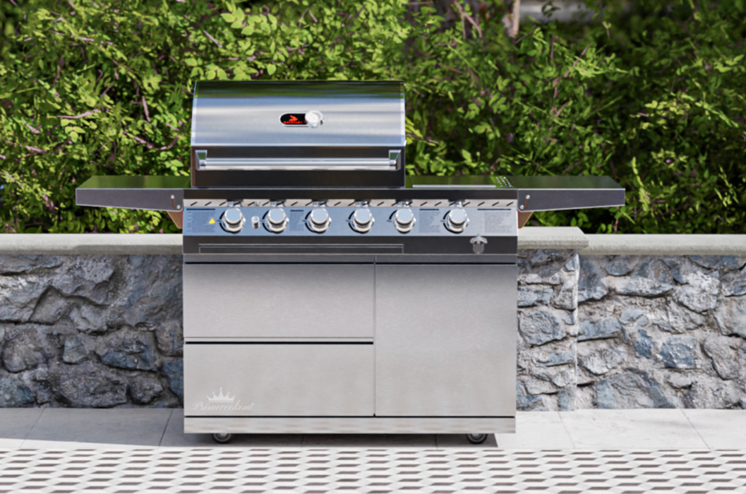 Whistler Cirencester 4+1 Side Burner Gas BBQ | 5 Years Warranty