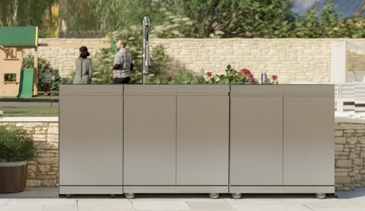 Whistler Cirencester Outdoor Cabinets Sink Double door