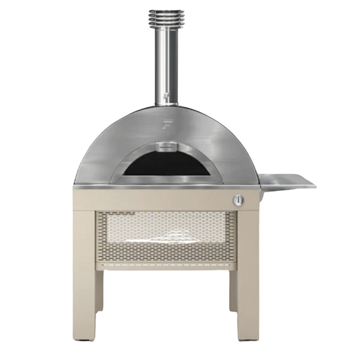 Fontana Bellagio Wood Pizza Oven Including Trolley