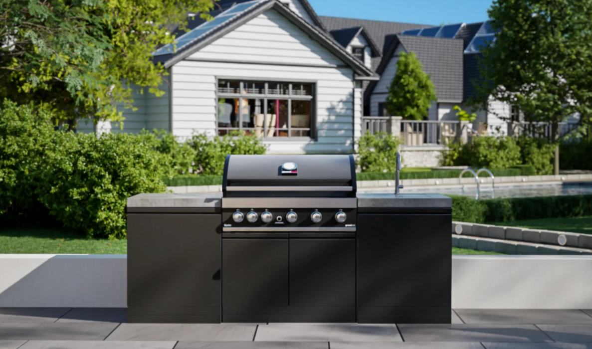 GrandPro Outdoor Kitchen Solid Base 205 Series Maxim G5 + Sink