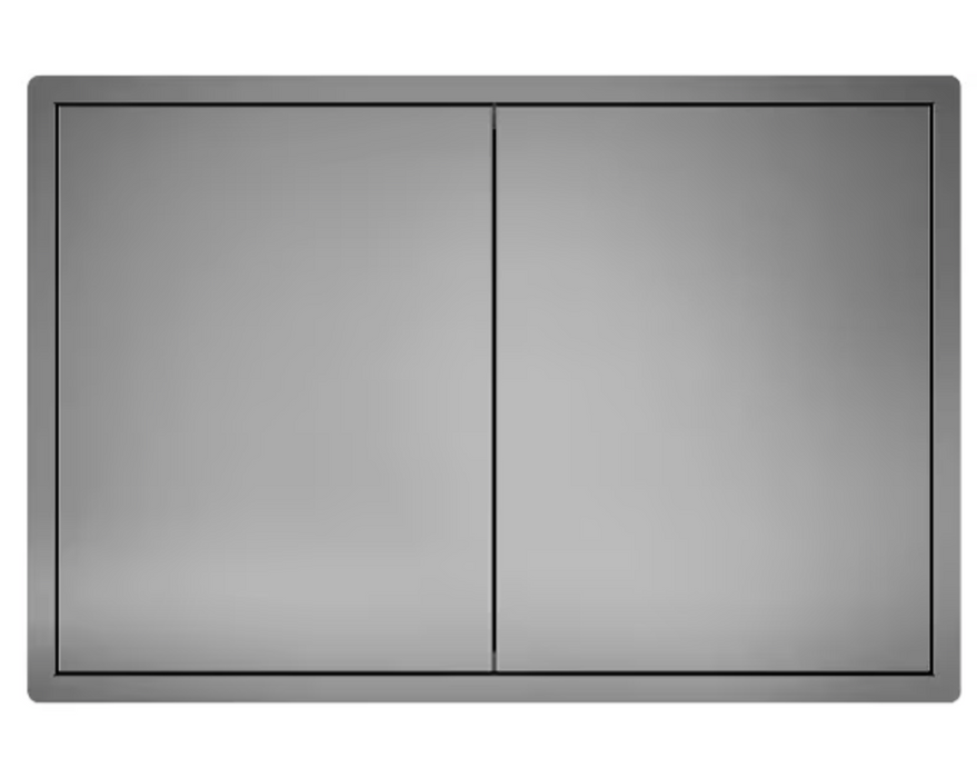 BeefEater Outdoor Kitchen Double Cupboard Door Stainless Steel