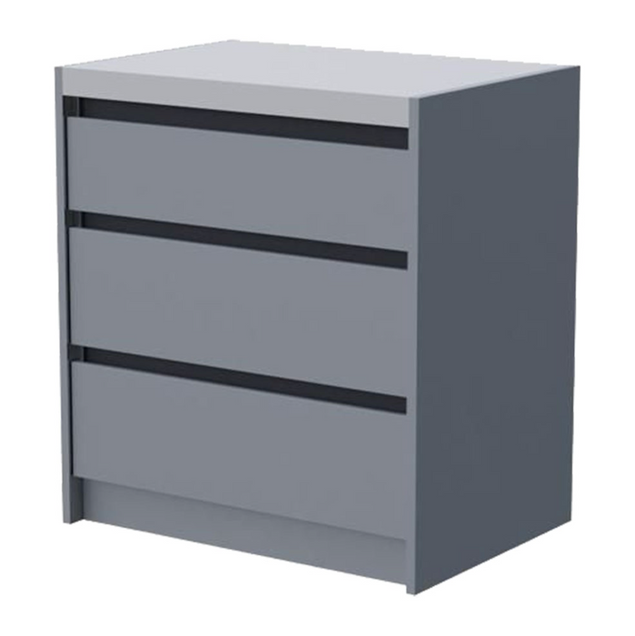 Whistler Fairford Outdoor Kitchen Grey Triple Drawer Cabinet