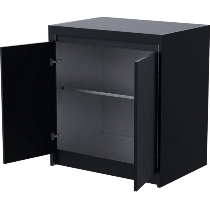 Whistler Fairford Outdoor Kitchen Black Double Door Cabinet