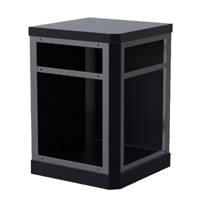 Whistler Fairford Outdoor Kitchen Black 90 Degree Corner Cabinet 63.5cm