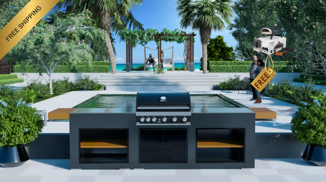 Grillandia Outdoor Kitchen Grandhall Maxim G5 + Weather Cover - 2.5M