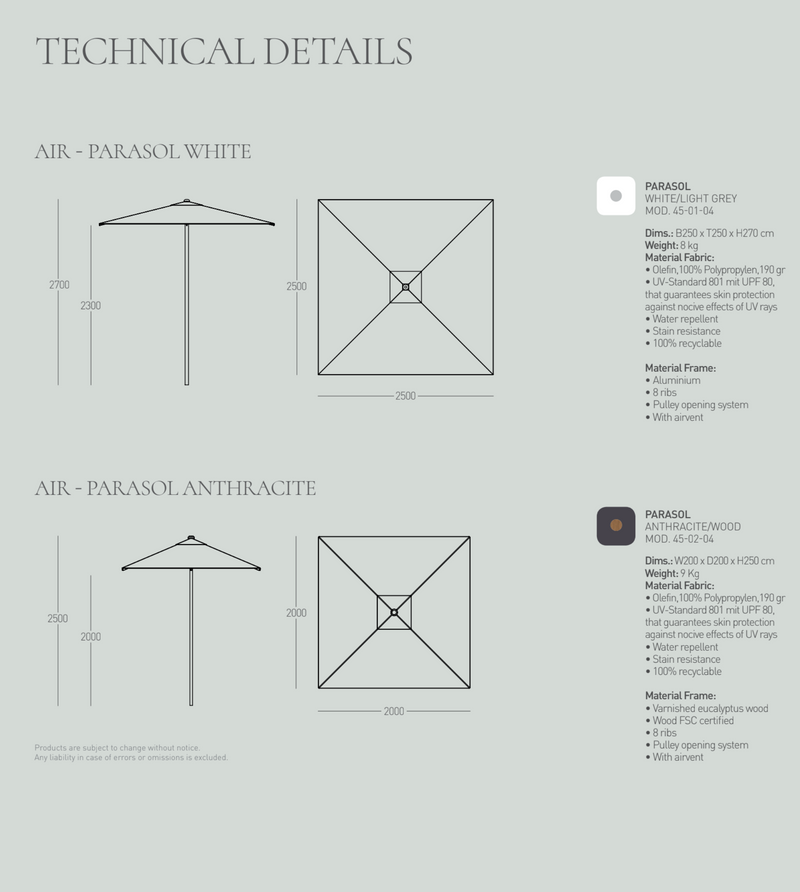 Luxurious Air Anthracite Outdoor Bar, Made of Aluminium, Modular System for Private and Commercial Use