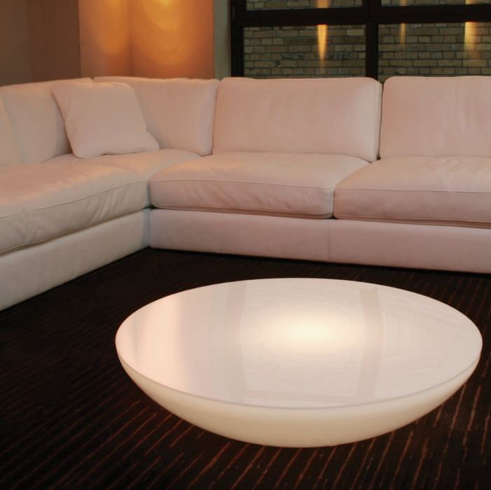 Illuminated Elegance Lounge Couch Table Variation Indoor LED