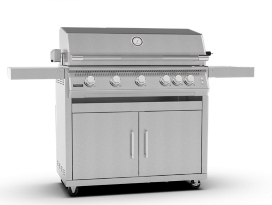 Brabura Fusion 500 Stainless Steel Built-In Gas BBQ With Cart