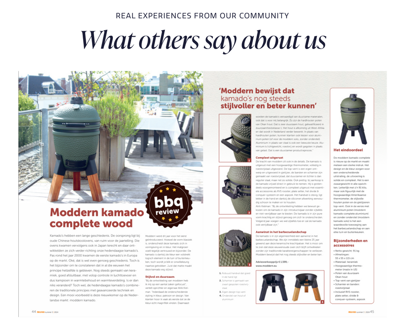 Moddern kamado Complete Aluminium