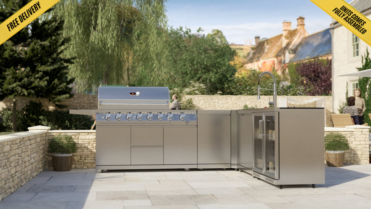 Whistler Cirencester Outdoor Kitchen - Marlborough 6-Burner