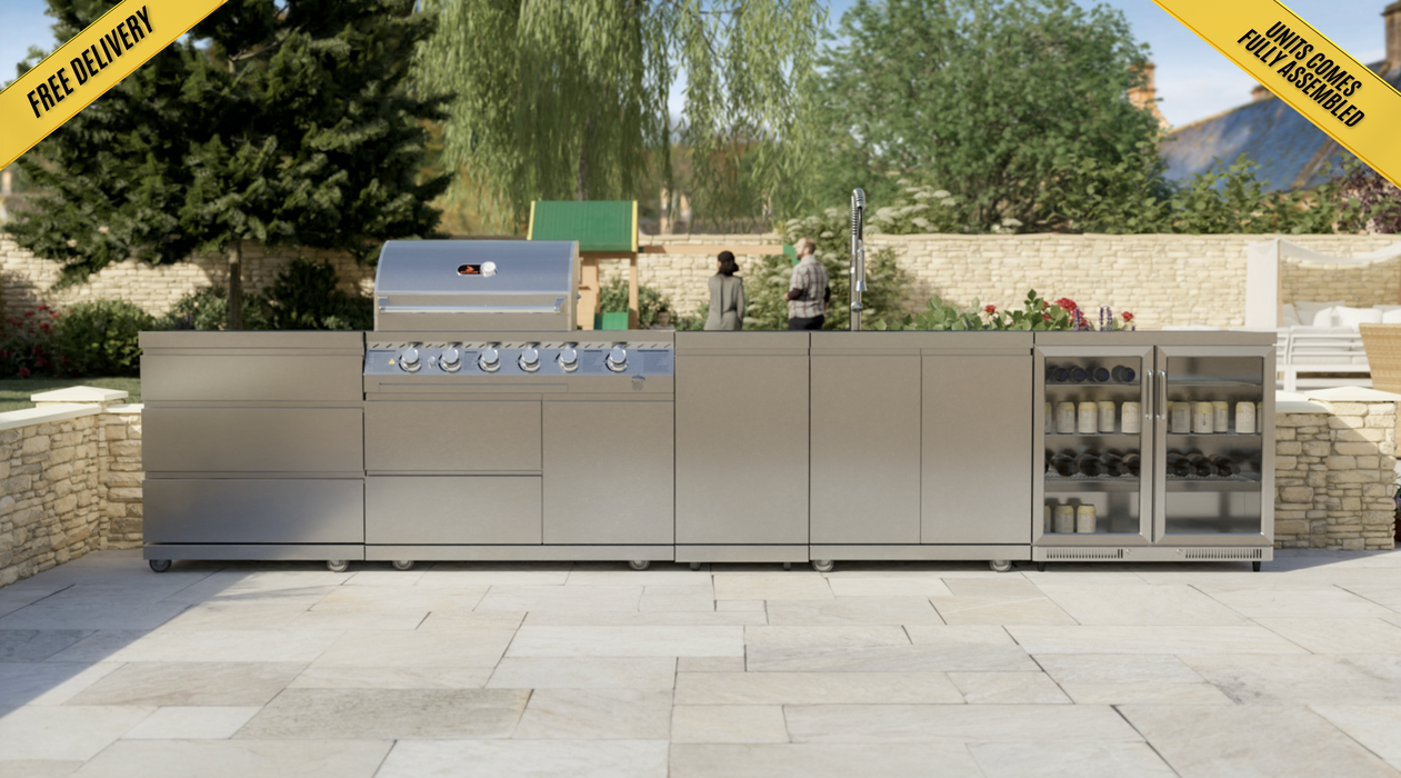 Whistler Cirencester Outdoor Kitchen - Lechlade 4-Burner