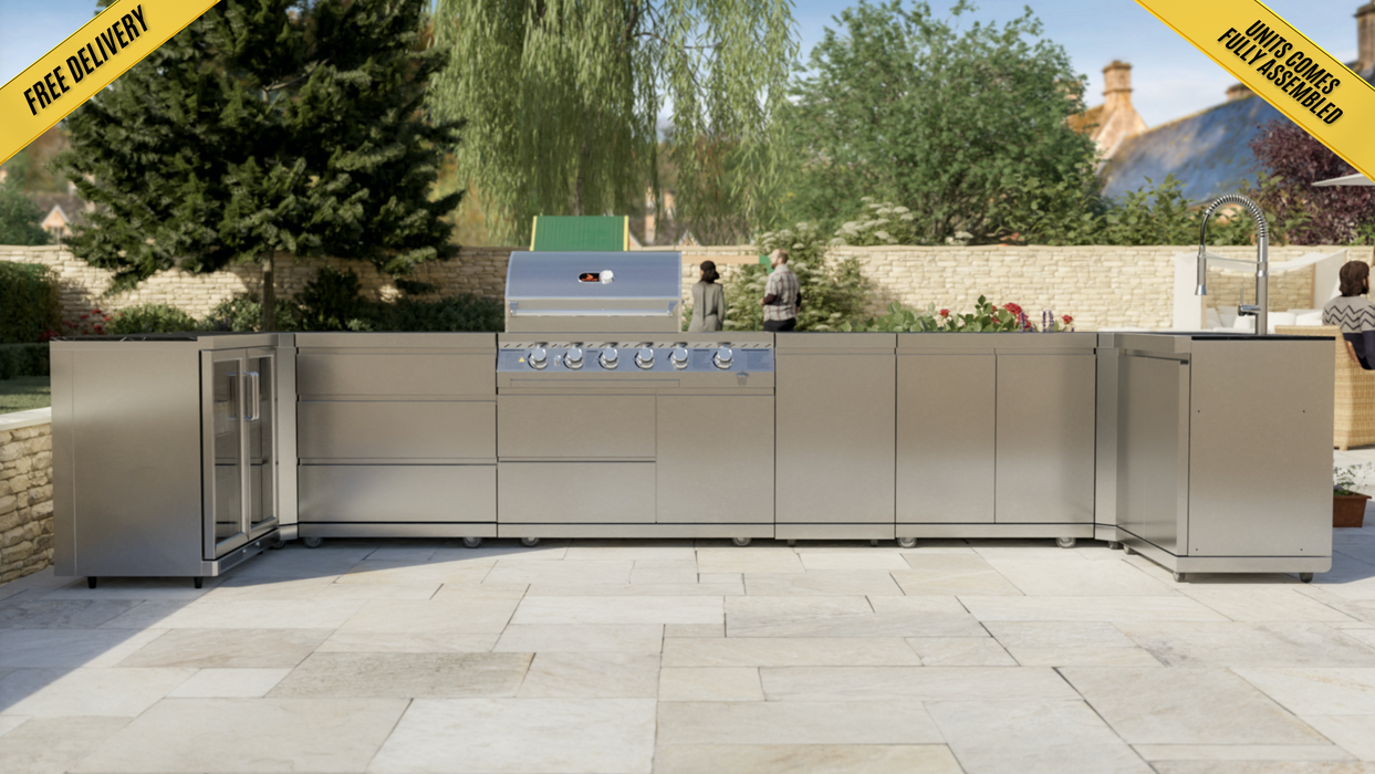 Whistler Cirencester Outdoor Kitchen - Malmesbury 4-Burner