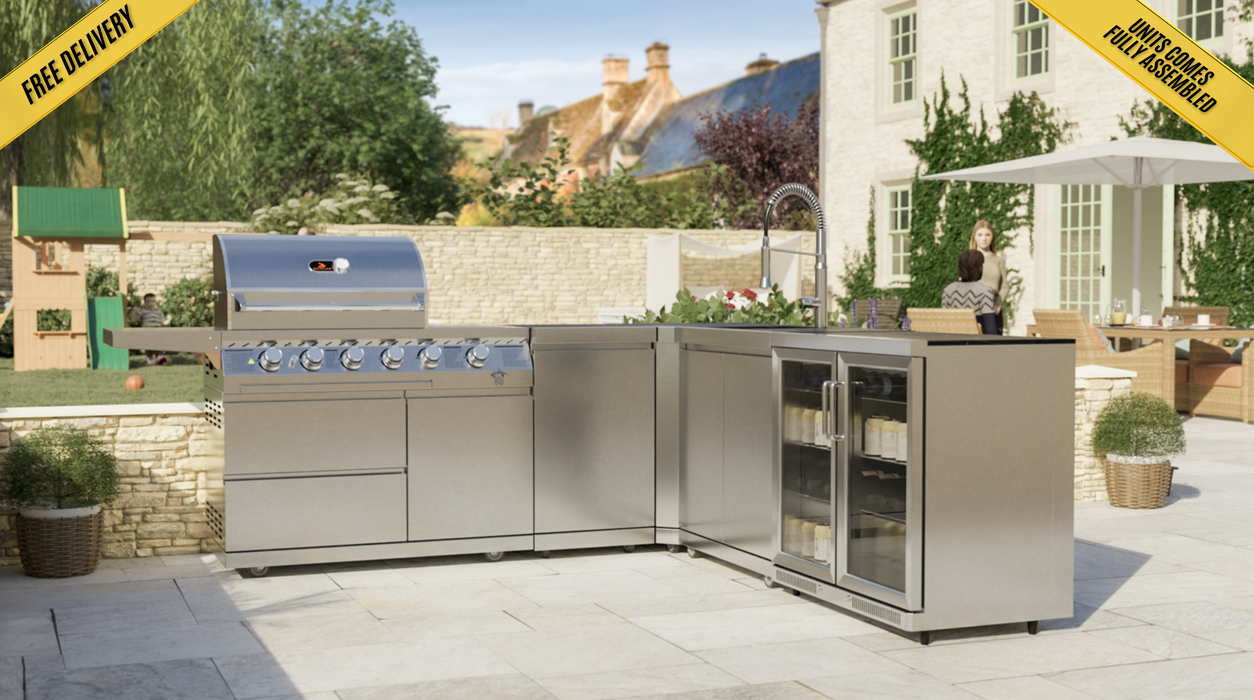 Whistler Cirencester Outdoor Kitchen - Marlborough 4-Burner