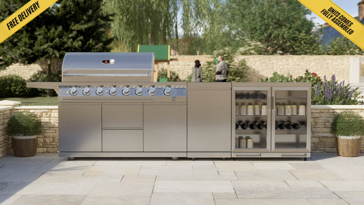 Whistler Cirencester Outdoor Kitchen - Blockley 6-Burner