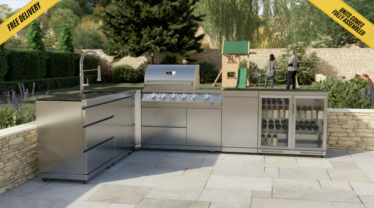 Whistler Cirencester Outdoor Kitchen - Stroud 4-Burner